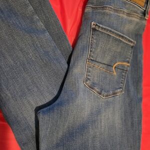 American Eagle Women's Blue Jeans